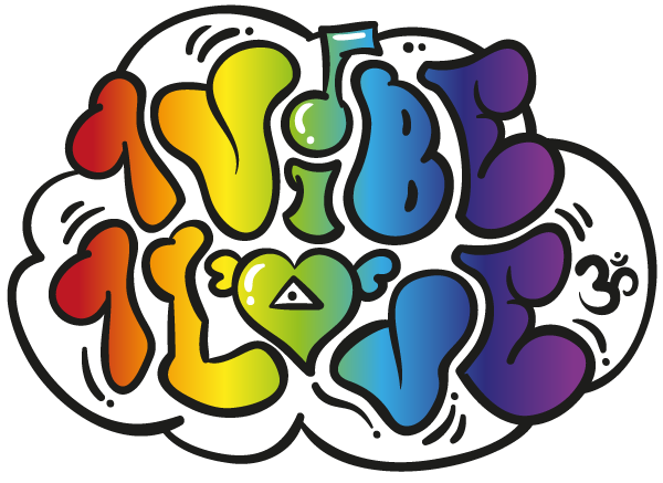 1vibe1love Chakra Cloud Logo